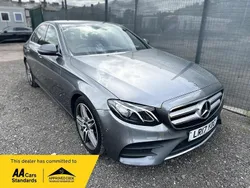 Grey Used 2017 Mercedes E220 AMG line Sedan | £12,395 (Good price)