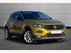 Yellow Used 2018 VW T-Roc SEL SUV | £13,195 (Fair price)