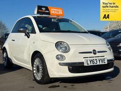 White Used 2014 Fiat 500 Hatchback | £5,295 (Super price)