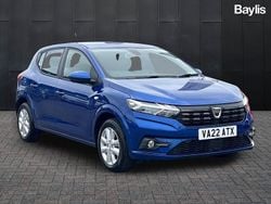 Blue Used 2022 Dacia Sandero Comfort Hatchback | £9,995 (Good price)