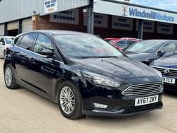 Black Used 2018 Ford Focus Zetec Hatchback | £7,950 (Good price)