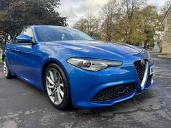 Blue Used 2017 Alfa Romeo Giulia Veloce Sedan | £18,713 (Fair price)