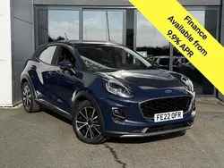 Blazer blue (standard paint) Used 2022 Ford Puma Titanium SUV | £9,995 (Good price)