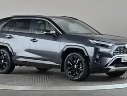 Grey/black Used 2022 Toyota RAV4 Hybrid SUV | £30,998 (A bit pricey)