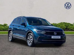 Blue Used 2022 VW Tiguan Active SUV | £20,970 (Fair price)
