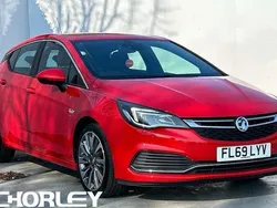 Red Used 2019 Vauxhall Astra SRi Hatchback | £8,990 (Fair price)