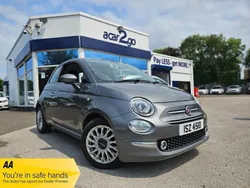 Grey Used 2018 Fiat 500 Lounge Hatchback | £7,298 (Fair price)