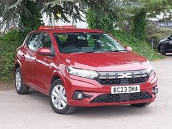 Red Used 2023 Dacia Sandero Expression Hatchback | £11,698 (Fair price)