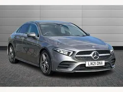 Grey Used 2021 Mercedes A200 AMG line Sedan | £16,495 (Good price)