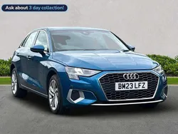 Blue Used 2023 Audi A3 Sport Hatchback | £20,531 (Good price)