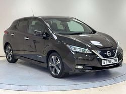 Black Used 2020 Nissan Leaf Tekna Hatchback | £9,445 (Fair price)