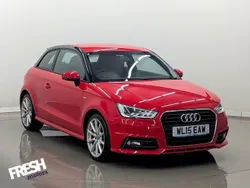 Misano red pearl Used 2015 Audi A1 S-Line Hatchback | £9,990 (A bit pricey)
