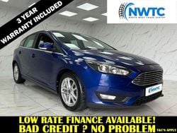 Blue Used 2016 Ford Focus Zetec Hatchback | £7,595 (Good price)