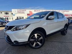 White Used 2017 Nissan Qashqai N-Connecta SUV | £7,999 (Good price)