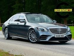 Grey Used 2018 Mercedes S400L AMG line Sedan | £29,995
