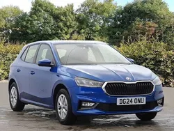 Race blue metallic Used 2024 Skoda Fabia Comfort Hatchback | £15,995 (Fair price)