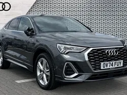Grey Used 2024 Audi Q3 Sportback S-Line SUV | £34,873 (Fair price)