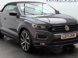 Grey Used 2021 VW T-Roc Cabriolet R-line Cabriolet | £20,300 (Good price)