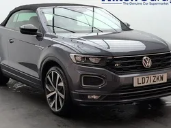 Grey Used 2021 VW T-Roc Cabriolet R-line Cabriolet | £22,300 (Fair price)
