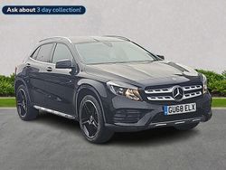 Black Used 2018 Mercedes GLA200 AMG line SUV | £13,949 (Fair price)