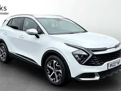 White Used 2022 Kia Sportage Launch Edition SUV | £20,995 (Super price)