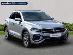 Silver Used 2022 VW T-Roc R-line SUV | £23,590 (Fair price)
