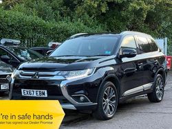 Black Used 2017 Mitsubishi Outlander SUV | £11,494 (Fair price)