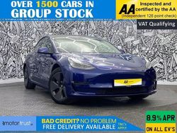 Blue Used 2021 Tesla Model 3 Long Range AWD Sedan | £19,395 (Fair price)
