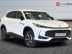 Solid white pearl Used 2024 MG HS Trophy SUV | £22,500 (Expensive)