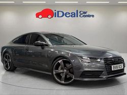 Grey Used 2018 Audi A7 Sportback Black Edition Hatchback | £18,490 (Good price)