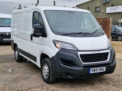 White Used 2018 Peugeot Boxer Van | £14,999 (Expensive)