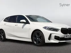 White Used 2023 BMW 118 M Sport Hatchback | £22,000 (Fair price)