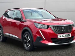 Red Used 2022 Peugeot 2008 Allure Premium SUV | £15,495 (Fair price)