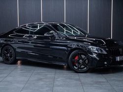 Black Used 2018 Mercedes C300 AMG line Coupe | £21,751 (Fair price)