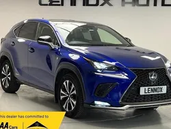 Blue Used 2021 Lexus NX300h Sport Line SUV | £25,490 (Good price)