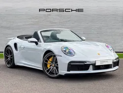 Ice grey metallic Used 2023 Porsche 911 Turbo S Cabriolet | £163,900 (Super price)