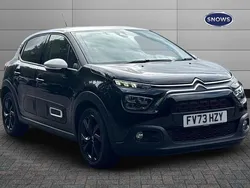 Black Used 2022 Citroën C3 PureTech Hatchback | £14,608 (Fair price)