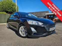 Black Used 2019 Ford Focus Titanium Hatchback | £9,995 (Fair price)