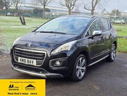 Black Used 2016 Peugeot 3008 Allure Hatchback | £7,000 (Super price)