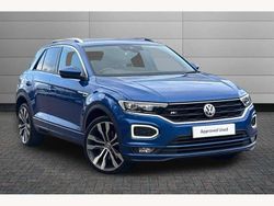 Blue Used 2019 VW T-Roc R-line SUV | £14,995 (Fair price)