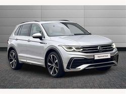Silver Used 2021 VW Tiguan R-line SUV | £26,990 (Fair price)