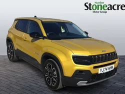 Yellow Used 2024 Jeep Avenger Summit SUV | £24,495 (Fair price)
