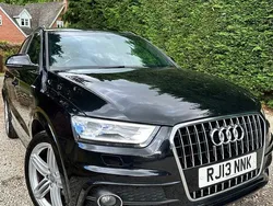Black Used 2013 Audi Q3 S-Line SUV | £5,875 (Good price)