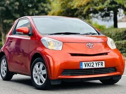 Red Used 2012 Toyota iQ Hatchback | £3,795 (Fair price)