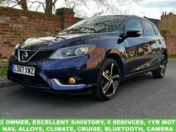 Blue Used 2017 Nissan Pulsar N-Connecta Hatchback | £8,000 (Fair price)
