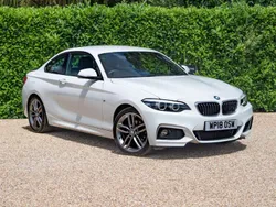 White Used 2018 BMW 218 M Sport Coupe | £12,700 (Fair price)