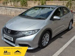 Silver Used 2013 Honda Civic SE Hatchback | £2,999 (Fair price)