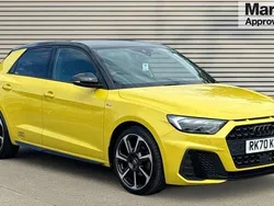Yellow Used 2020 Audi A1 S-Line Hatchback | £19,990 (Fair price)