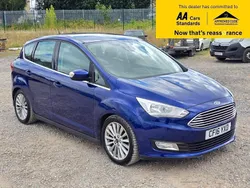 Blue Used 2016 Ford C-MAX Titanium MPV | £7,988 (Fair price)