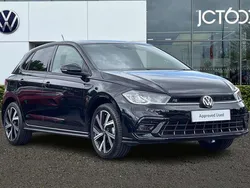 Black Used 2022 VW Polo R-line Hatchback | £16,704 (Fair price)